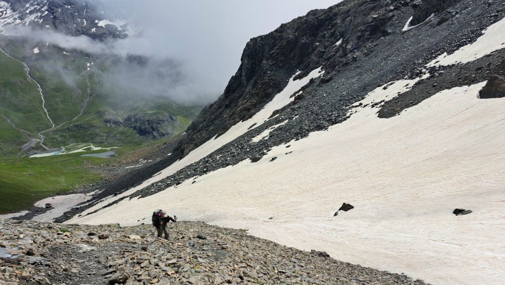 Vers le col du Tsaté